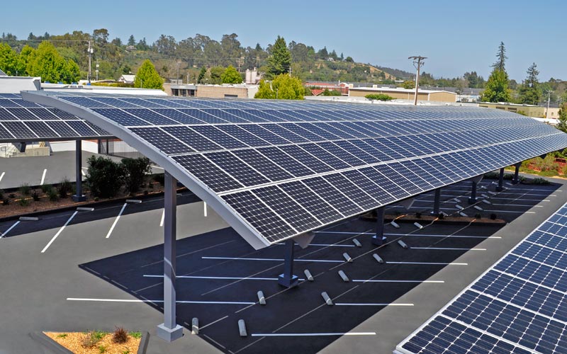 Solar Car Parking Shades