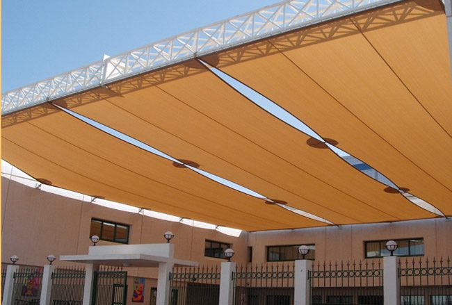 School shades in Dubai