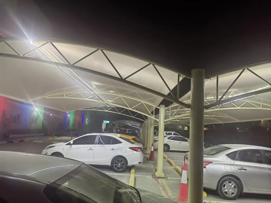 car park shade work