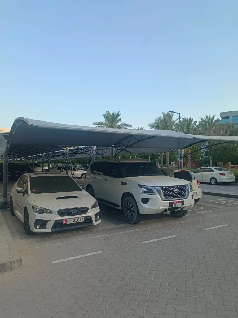 300 car parking shades