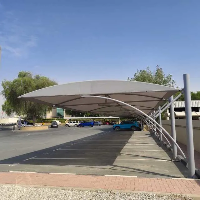 20 car parking shade supplier project out in dubai