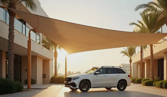 sun shade car parking